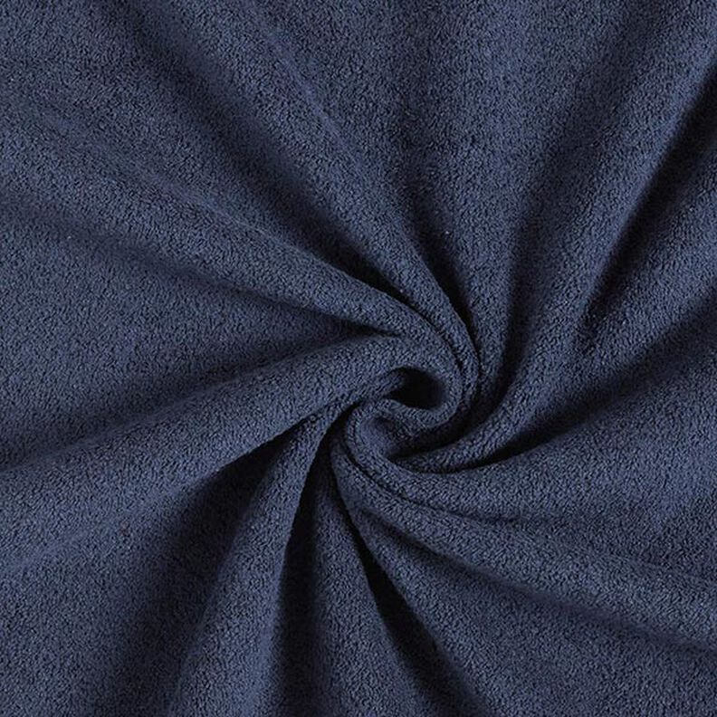 Bomuld Sweat Terry fleece – marineblå,  image number 1