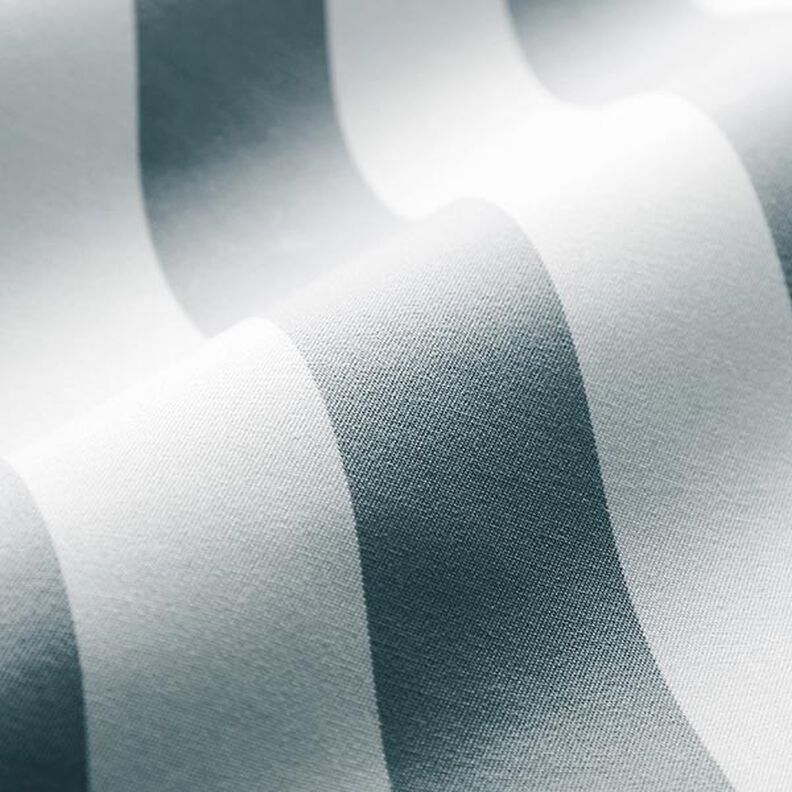 Markisestof brede striber – lysegrå/hvid,  image number 3