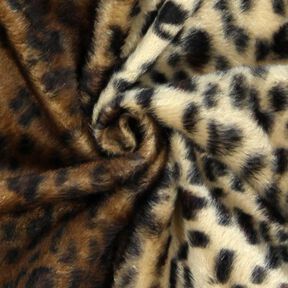 Kunstpels leopard &ndash; beige, 