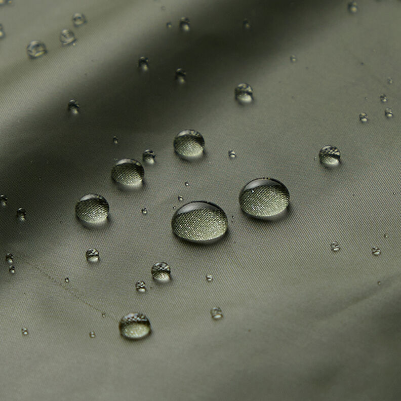 Vandafvisende jakkestof ultra let – olivengrøn,  image number 5