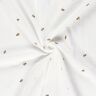 Musselin/Dobbelt-Crincle stof Små bier – uldhvid/guld,  thumbnail number 3