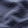 Musselin/Dobbelt-Crincle stof – jeansblå,  thumbnail number 3