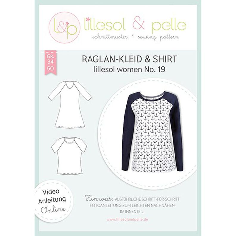 Raglan-Kjole & T-shirt, Lillesol & Pelle No. 19 | 34 - 50,  image number 1