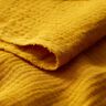 Musselin/Dobbelt-Crincle stof &ndash; sennep,  thumbnail number 5