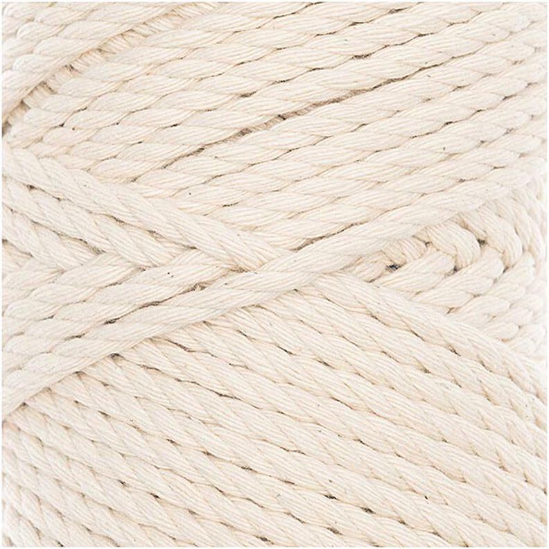 Creative Cotton Cord Skinny Makramé-garn [3mm] | Rico Design - natur,  image number 2