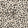 Sweatshirt lodden leopardtryk | Poppy Fabrics – creme/anemone,  thumbnail number 3