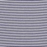 Ribvævet, rørformet stof smalle cirkler – marineblå/hvid,  thumbnail number 1