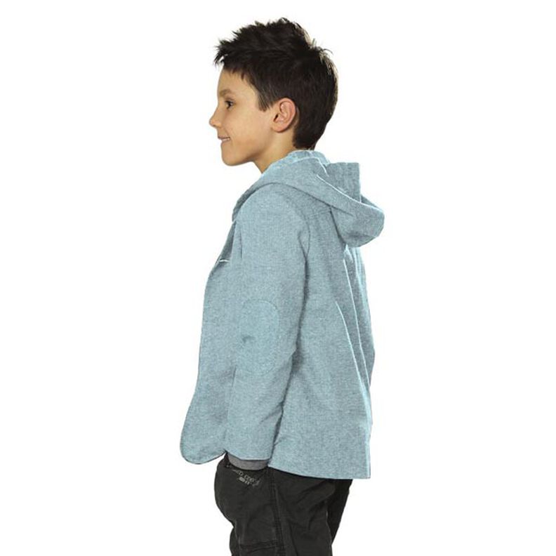 Melange Sweatshirt lys – azur,  image number 6