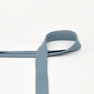 Skråbånd Musselin [20 mm] – lys jeans-blå, 