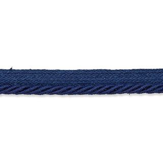Kordel-Paspelbånd [9 mm] - marineblå, 