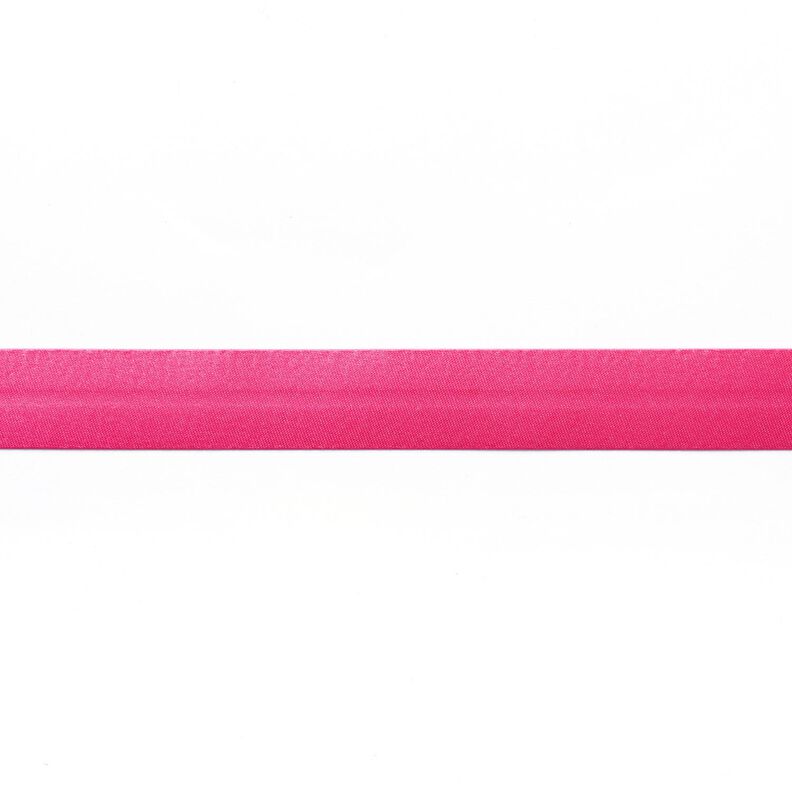 Skråbånd Satin [20 mm] – intens pink,  image number 1