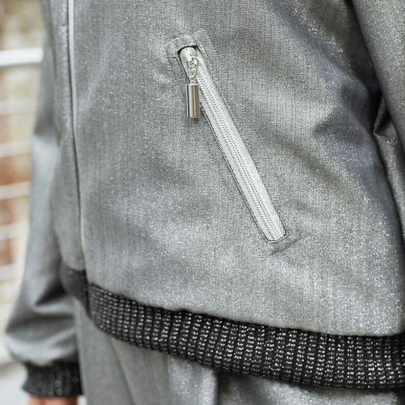 Endeløs lynlås | Prym – sølv metallic,  image number 4