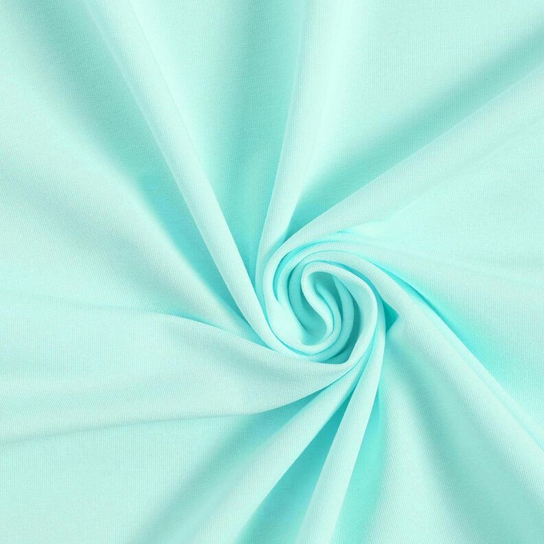 Let French Terry ensfarvet – isblå,  image number 1