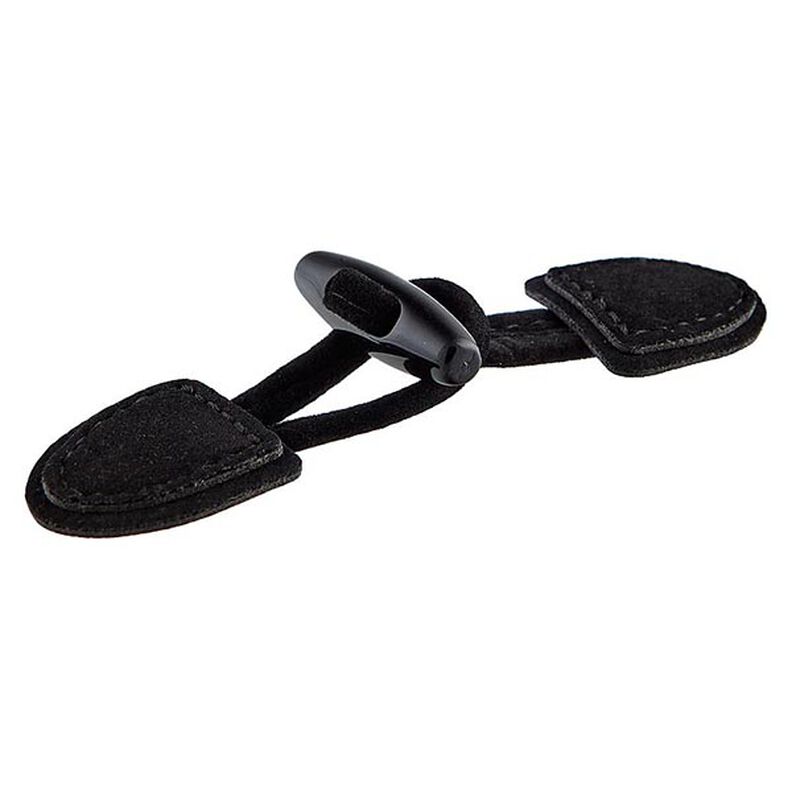 Hægte til duffelcoat [ 95 mm ] – sort,  image number 1