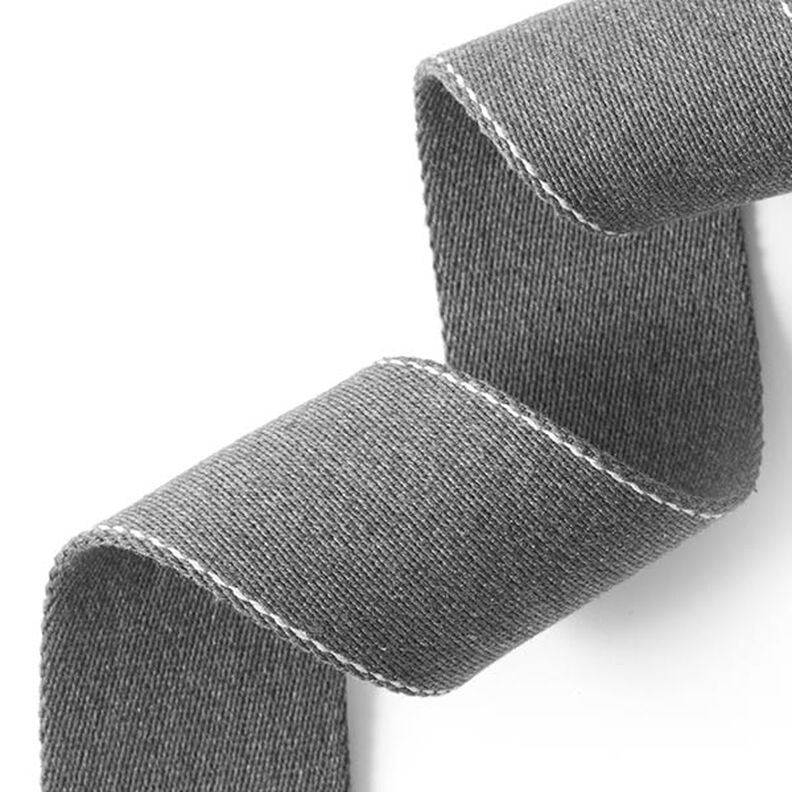 Taskebæltebånd recycelt - grå,  image number 2