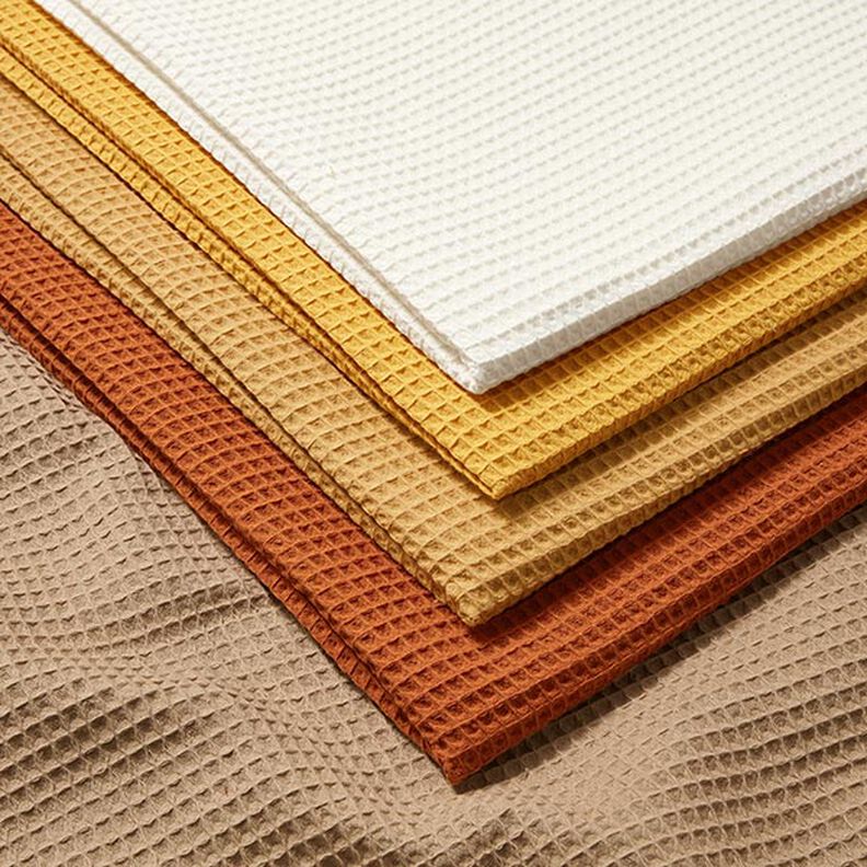 Vaffelpiqué – beige,  image number 4