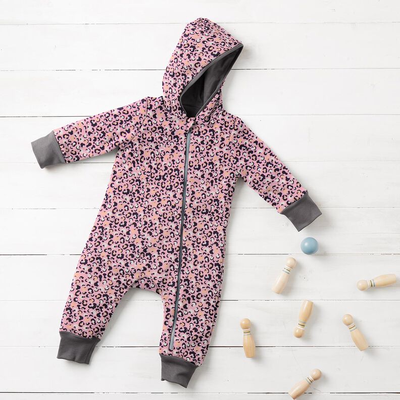 Softshell leomønster – rosa,  image number 7