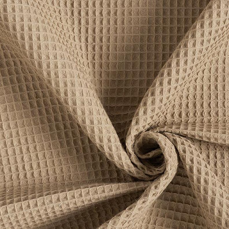 Vaffelpiqué – beige,  image number 1