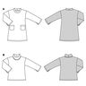Plus-Size Kjole / Shirt | Burda 5866 | 44-54,  thumbnail number 8