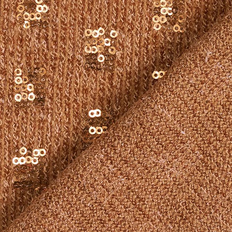 Strikstof glitter-pailletter små kasser – karamel,  image number 4