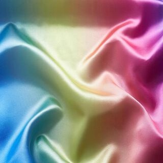 Polyestersatin regnbue farveforløb, 