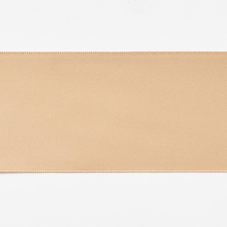 Satinbånd [50 mm] – beige,  image number 1