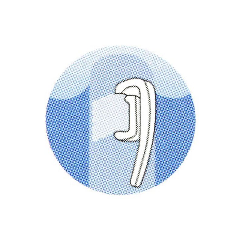 Gardinhægter, 30 stk – hvid | Prym,  image number 4