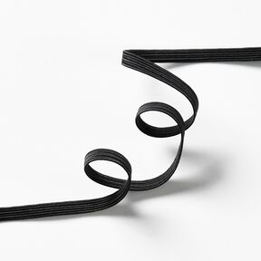 Gummibånd [10 m | 5 mm] – sort, 