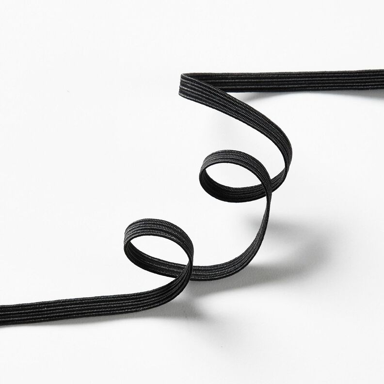 Gummibånd [10 m | 5 mm] – sort,  image number 2