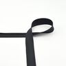 Bomulds-skråbånd Poplin [20 mm] – sort,  thumbnail number 1