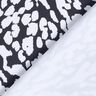 Badetøjsstof Leopardmønster – hvid/sort,  thumbnail number 4
