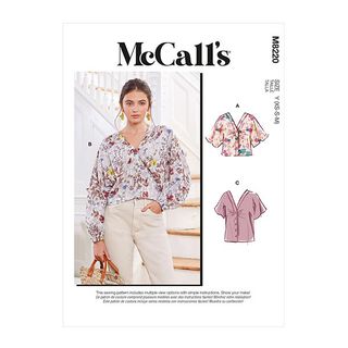 Bluse, McCall´s 8220 | 32-40, 