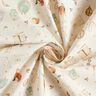 Bomuldspoplin Lille eventyrer Digitaltryk – elfenben,  thumbnail number 3
