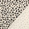 Sweatshirt lodden leopardtryk | Poppy Fabrics – creme/anemone,  thumbnail number 4