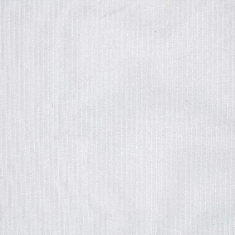 Superblød ribstrik ensfarvet – hvid,  image number 1