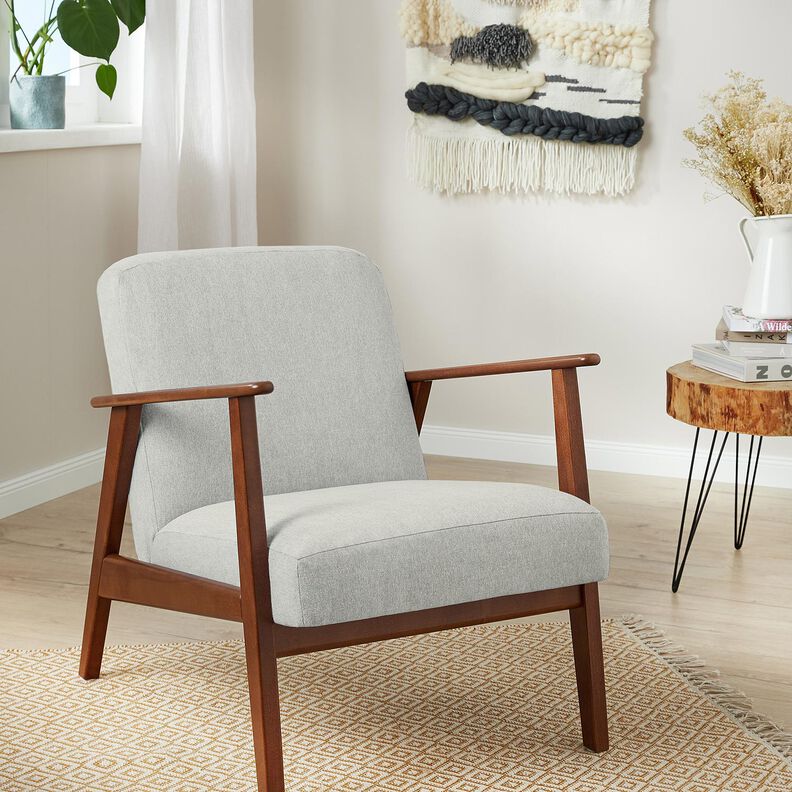 Polsterstof fl&oslash;jlslook &ndash; elfenben,  image number 5