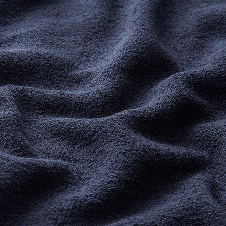 Bomuld Sweat Terry fleece – marineblå,  image number 2