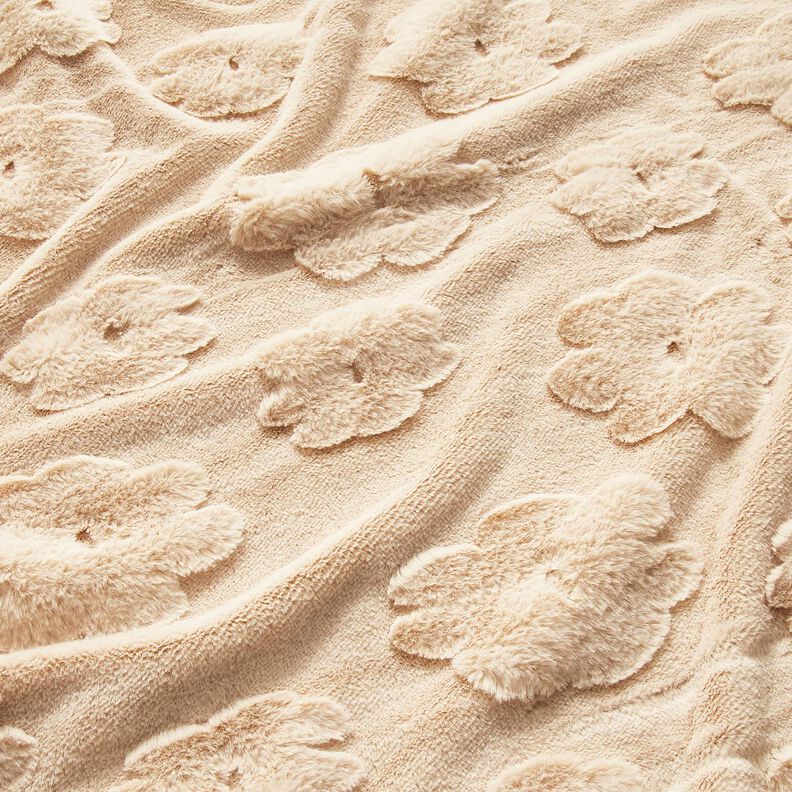 3D Kunstpels blomstermønster – natur,  image number 2