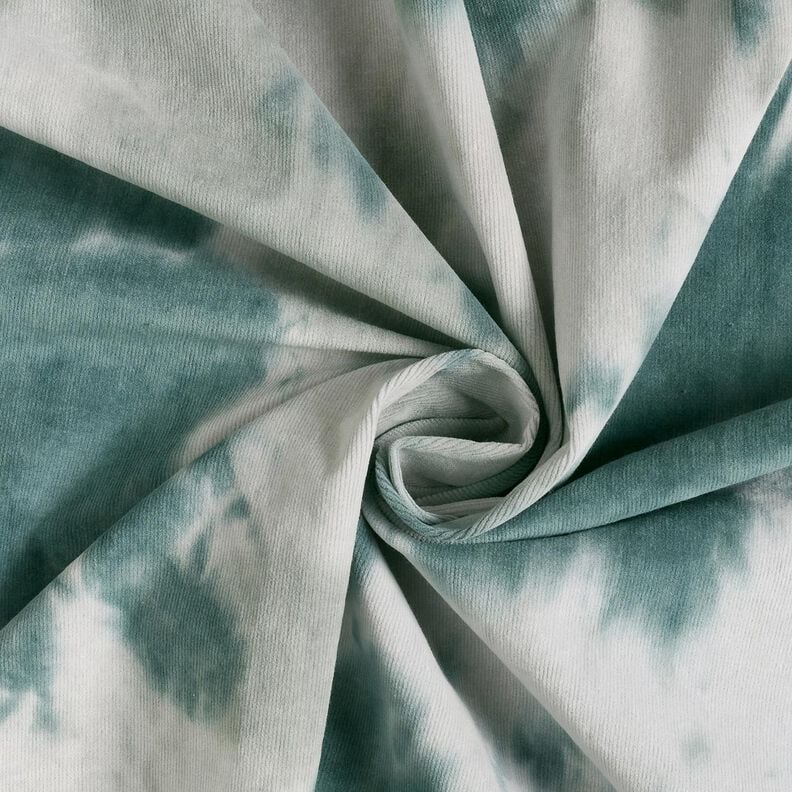 Babyfløjl batik – blågran,  image number 3