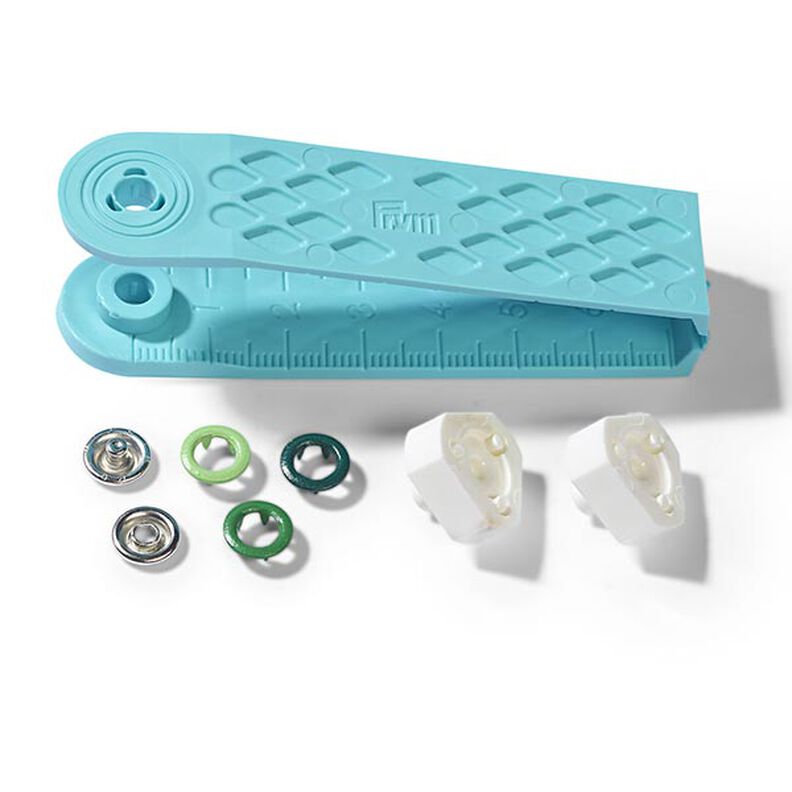 Trykknapper Jersey Color [Ø 8 mm] - grøn | Prym Love,  image number 2