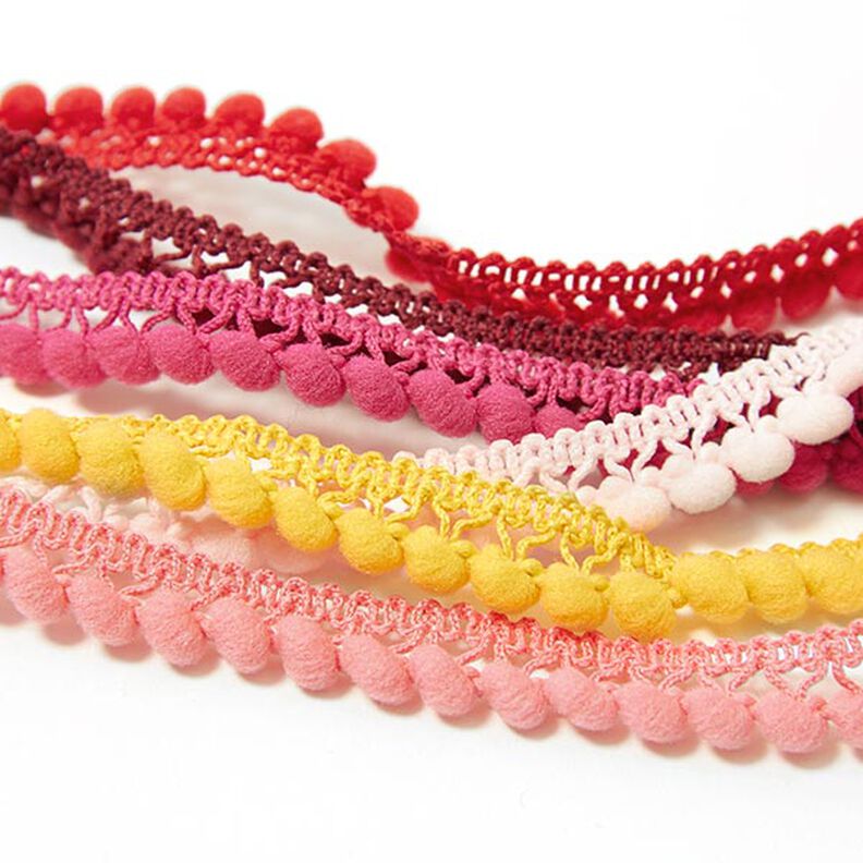 Pomponbort [10 mm] - rosa,  image number 2