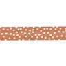 Skråbånd Spredte prikker [20 mm] – terracotta,  thumbnail number 1