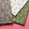 Dekorationsstof Canvas hunde – creme/grå,  thumbnail number 5