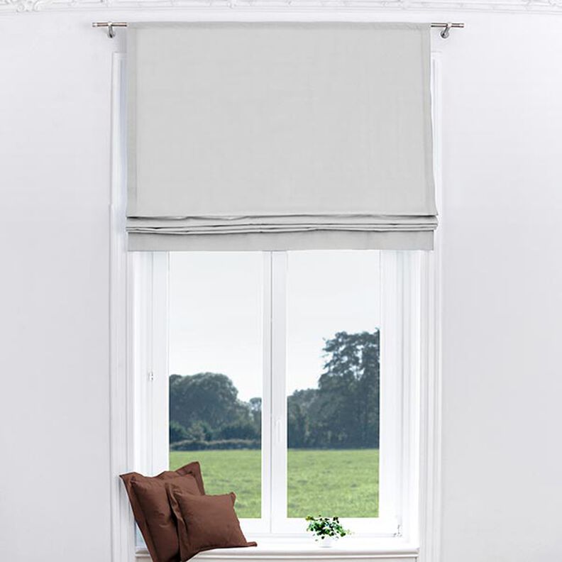 Mørklægningsstof Sildeben – hvid,  image number 7