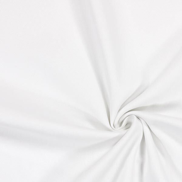 Bomuldskiper stretch – hvid,  image number 1