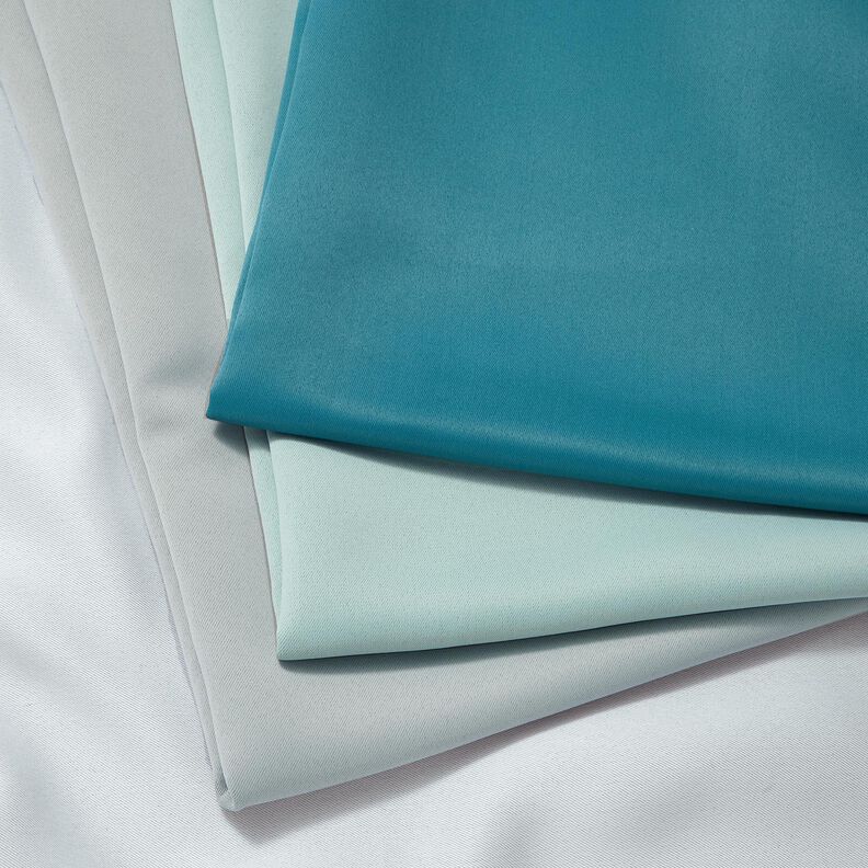 Mørklægningsstof Ensfarvet – lys mint,  image number 4