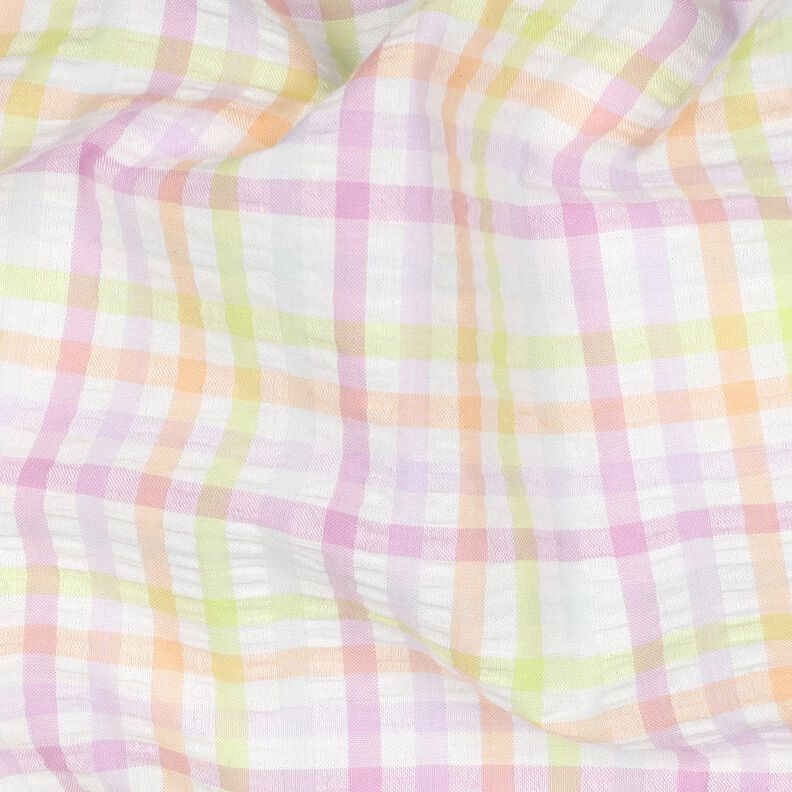 B&aelig;k og b&oslash;lge Bomuldsblanding kul&oslash;rte tern &ndash; hvid/pastelviolet,  image number 2