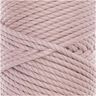 Creative Cotton Cord Skinny Makramé-garn [3mm] | Rico Design – gammelrosa,  thumbnail number 2