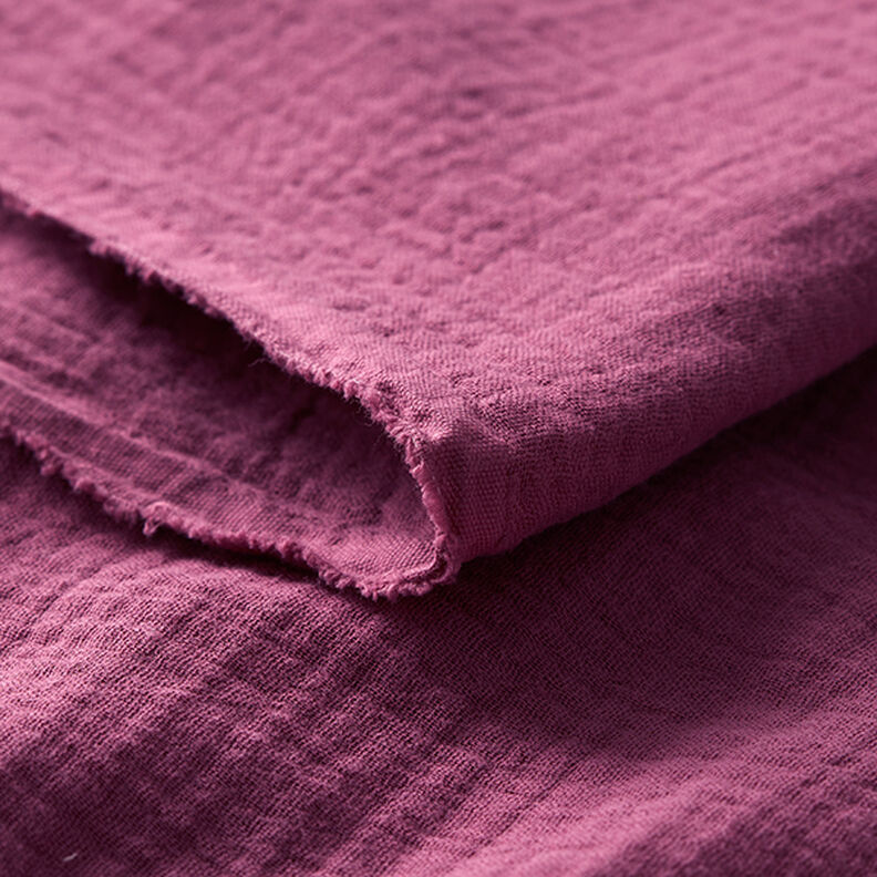 Musselin/Dobbelt-Crincle stof &ndash; lavendel,  image number 5