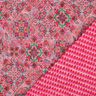 Quiltstof Doubleface romber | Poppy Fabrics – intens pink/mørkegrøn,  thumbnail number 1